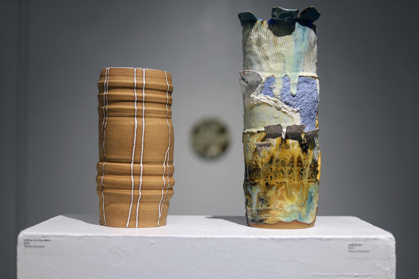 right - Letting Go (2023), left - Letting Go Even More&quot; (2023)